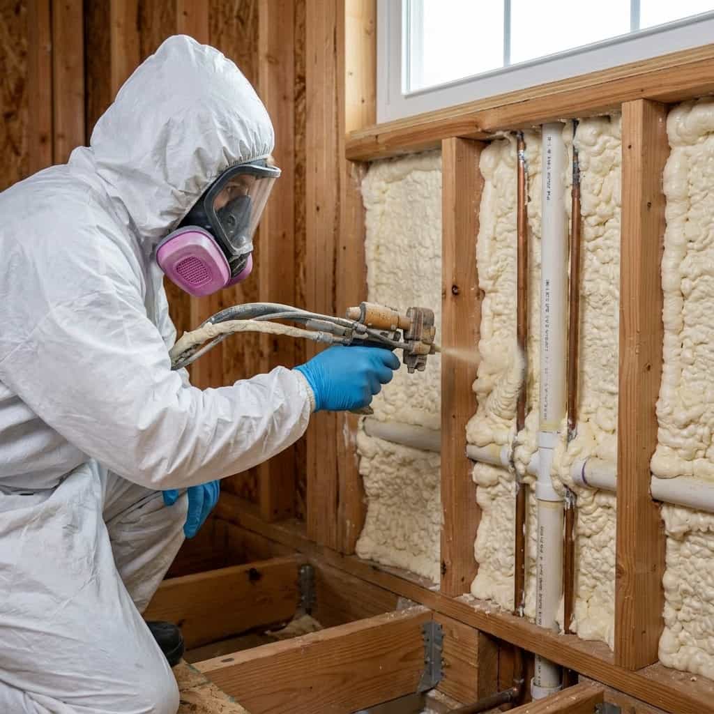 Commercial spray foam insulation Calgary